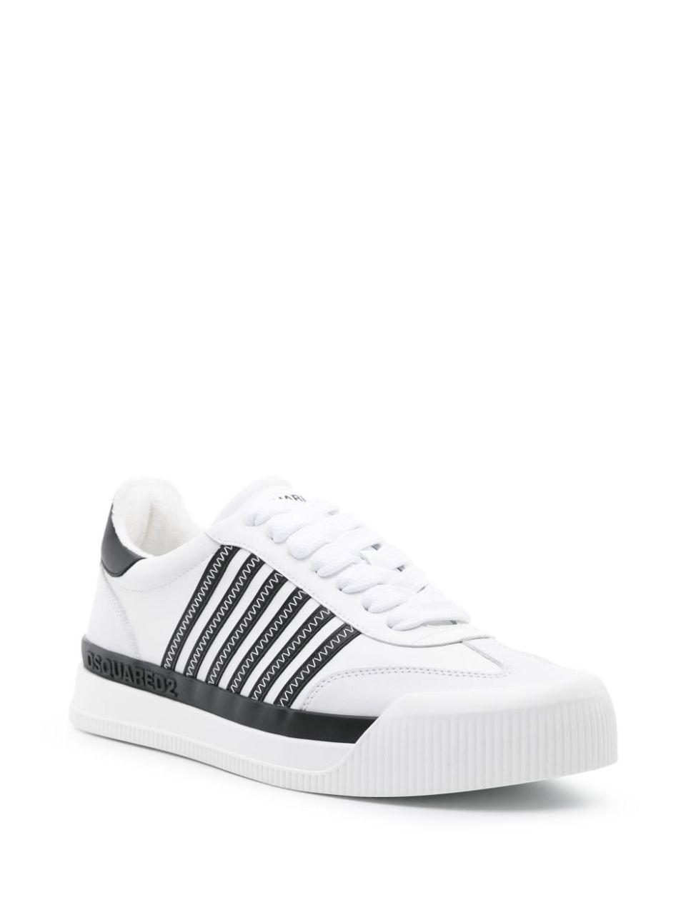 Striped sneakers