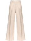 Wide leg trousers