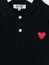 Polo shirt with heart