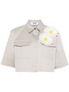Shirt with daisies