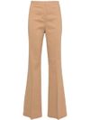 Straight leg trousers