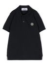 Polo shirt with patch