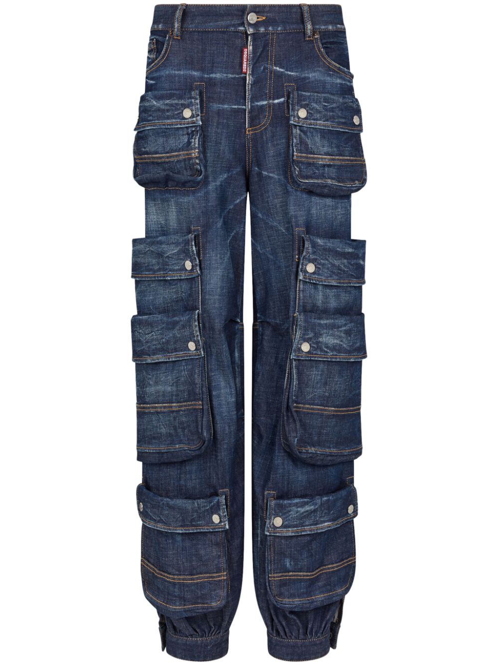 Jeans with cargo pockets