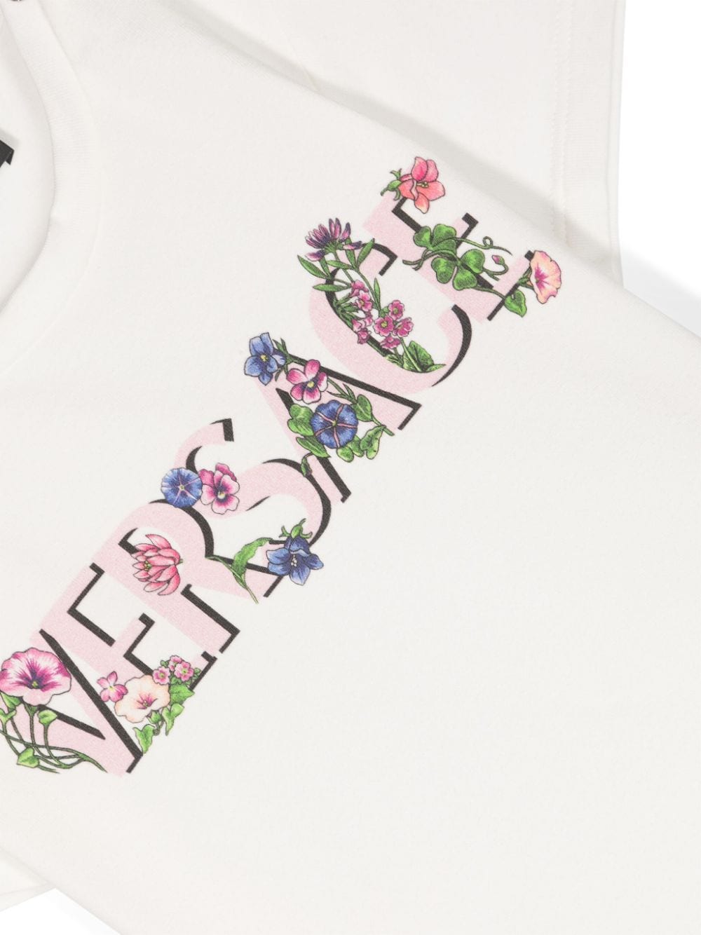 T-shirt with floral logo