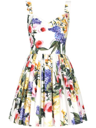 Garden print dress