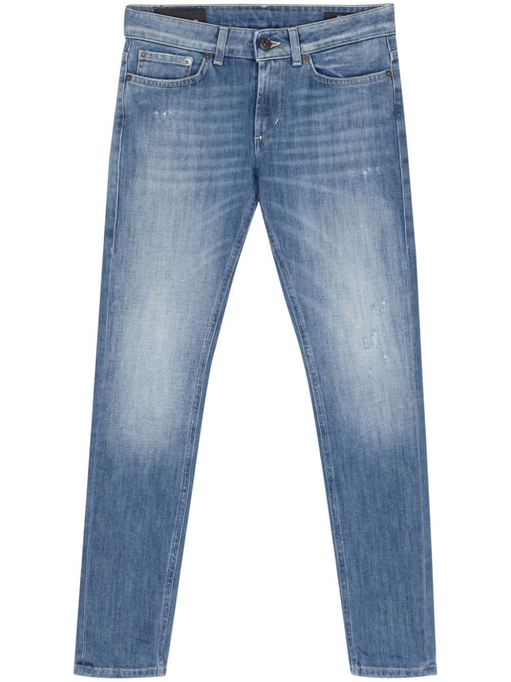 Aged effect jeans