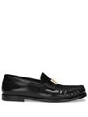 Loafers with logo