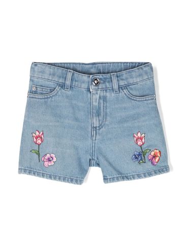 Shorts con fiori