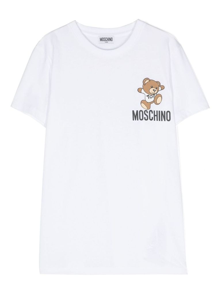 moschino T shirt con orso