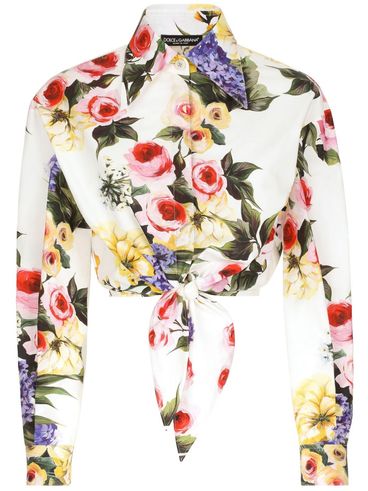 Floral print blouse