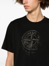 stone island - T-shirt with logo - 3