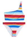 Striped bikini set