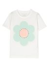 Flower print t-shirt