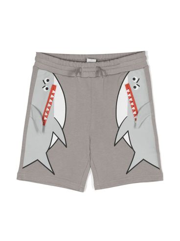 Shorts stampa squalo