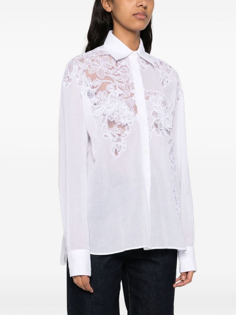 Tシャツ・カットソー ERMANNO SCERVINO Ermanno Scervino Printed Shirt Ermanno Scervino - Bal Harbour Shops