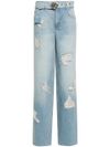 blugirl - Jeans with rhinestone detail