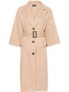 liu jo - Trench coat with belt