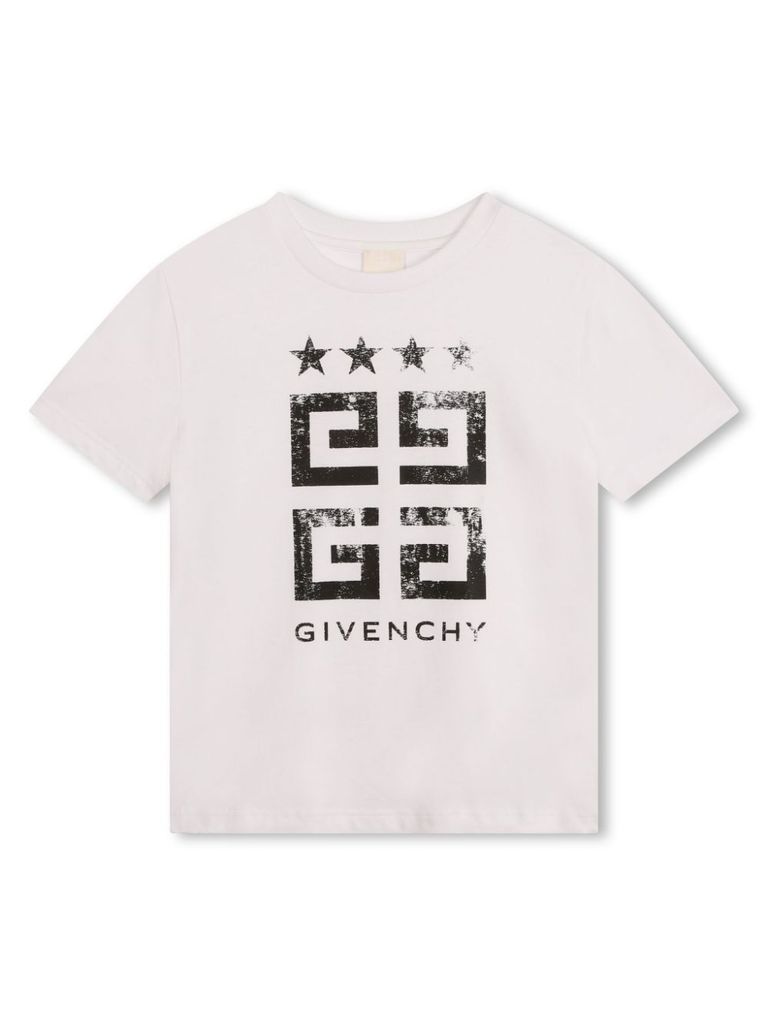 GIVENCHY 4Gモノグラム コットンテリータオル 半袖 Tシャツ Shop Givenchy T-Shirt in 4G Cotton Towelling | Saks Fifth Avenue