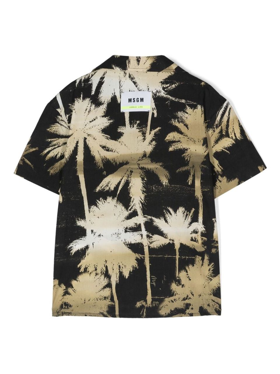 Palm print shirt