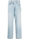 'Criss Cross Upized' jeans in cotton