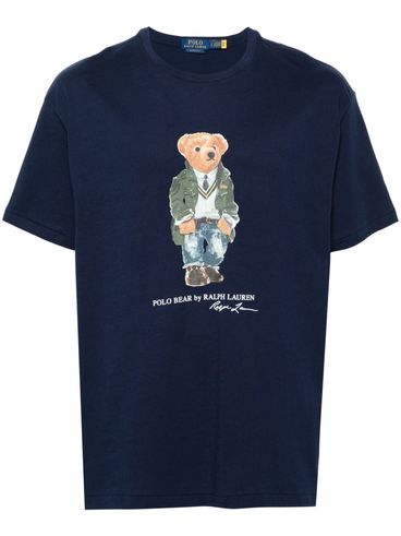 Polo Bear motif t-shirt