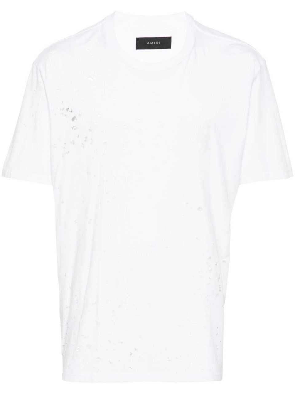 Distressed effect t-shirt