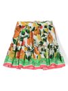 Fruit print skirt