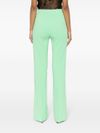 Stretch flared trousers