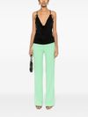 Stretch flared trousers