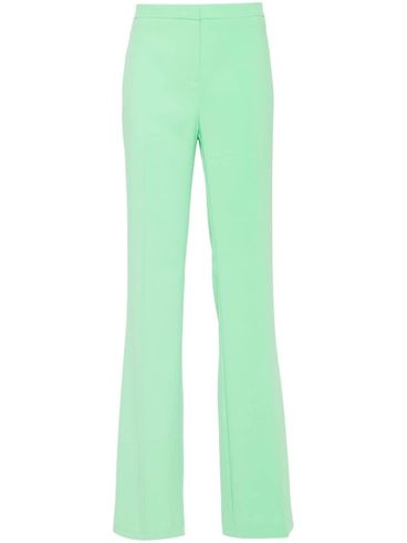 Stretch flared trousers