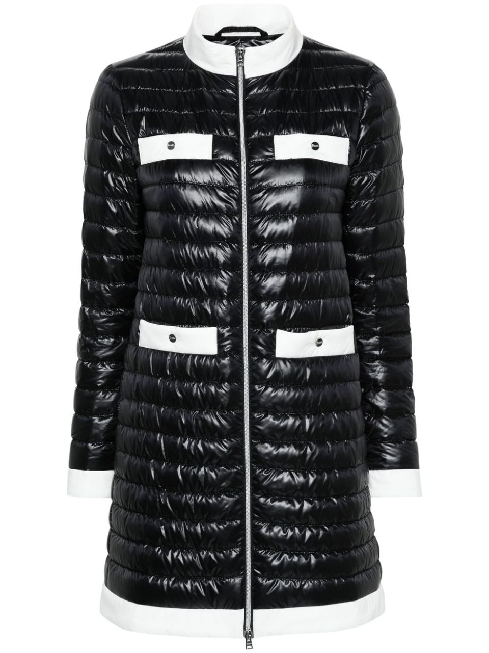 Stand-up collar down jacket