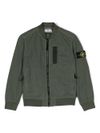 Jacket with patch