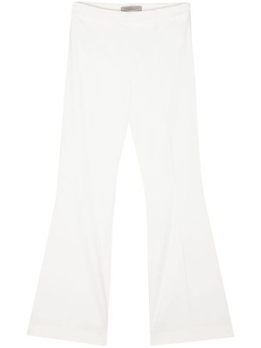 Flared design trousers