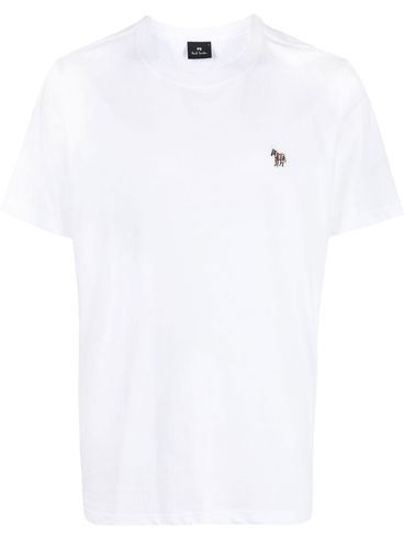 T-shirt with Zebra logo patch