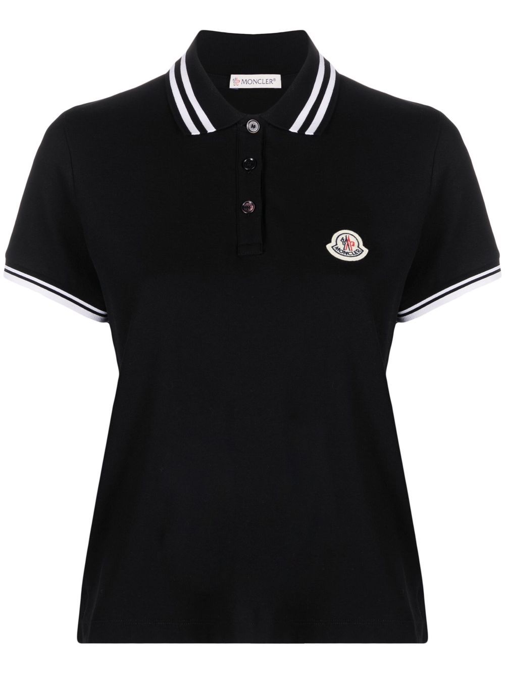 Polo shirt with striped details