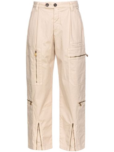 Multiple pockets trousers