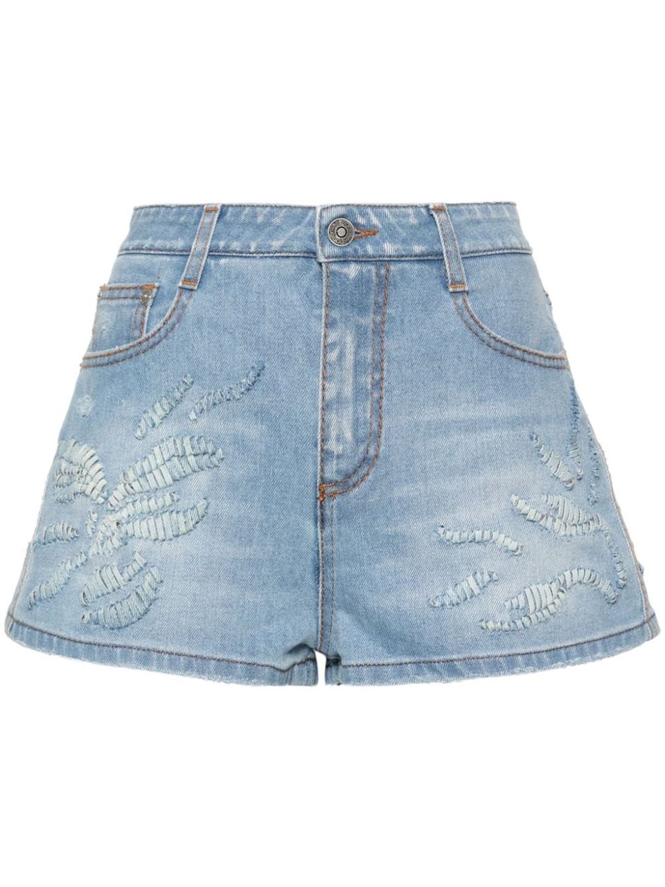 Shorts with 3D details