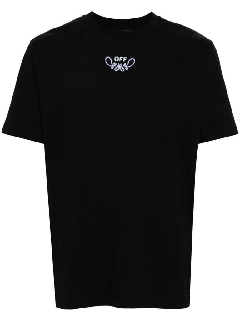 Bandana embroidery t-shirt