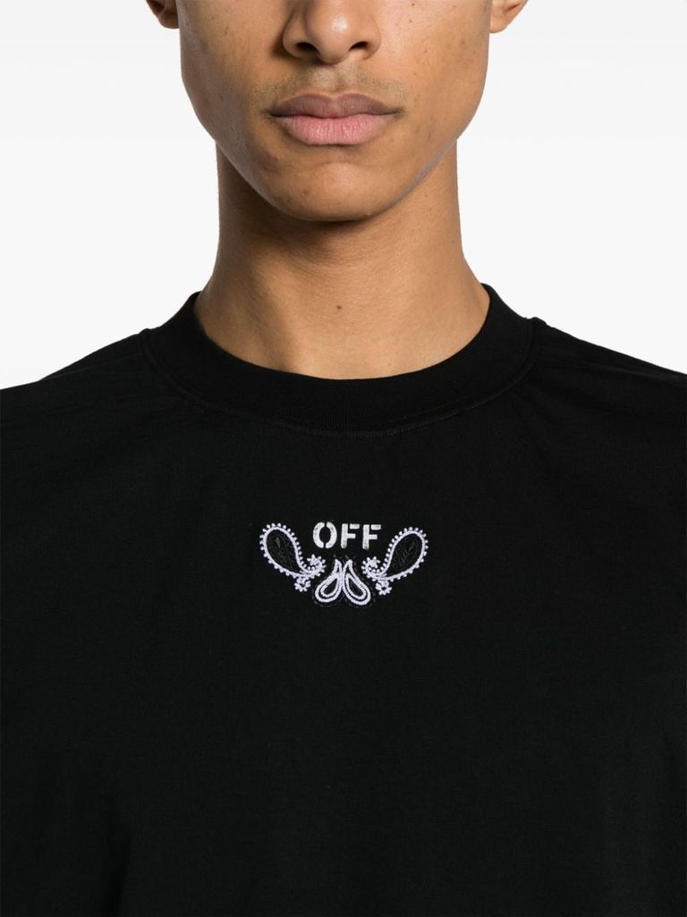 Bandana embroidery t-shirt