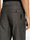 Mid-rise trousers