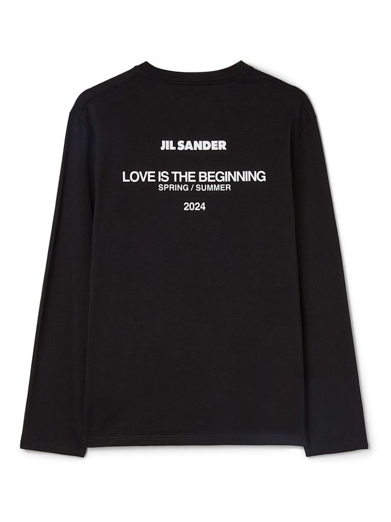 T-shirt with writing