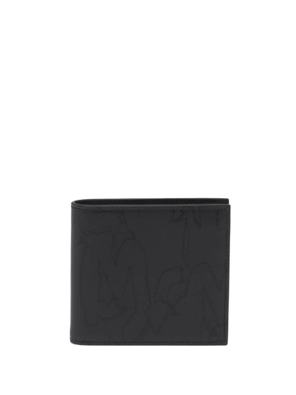 Abstract print wallet