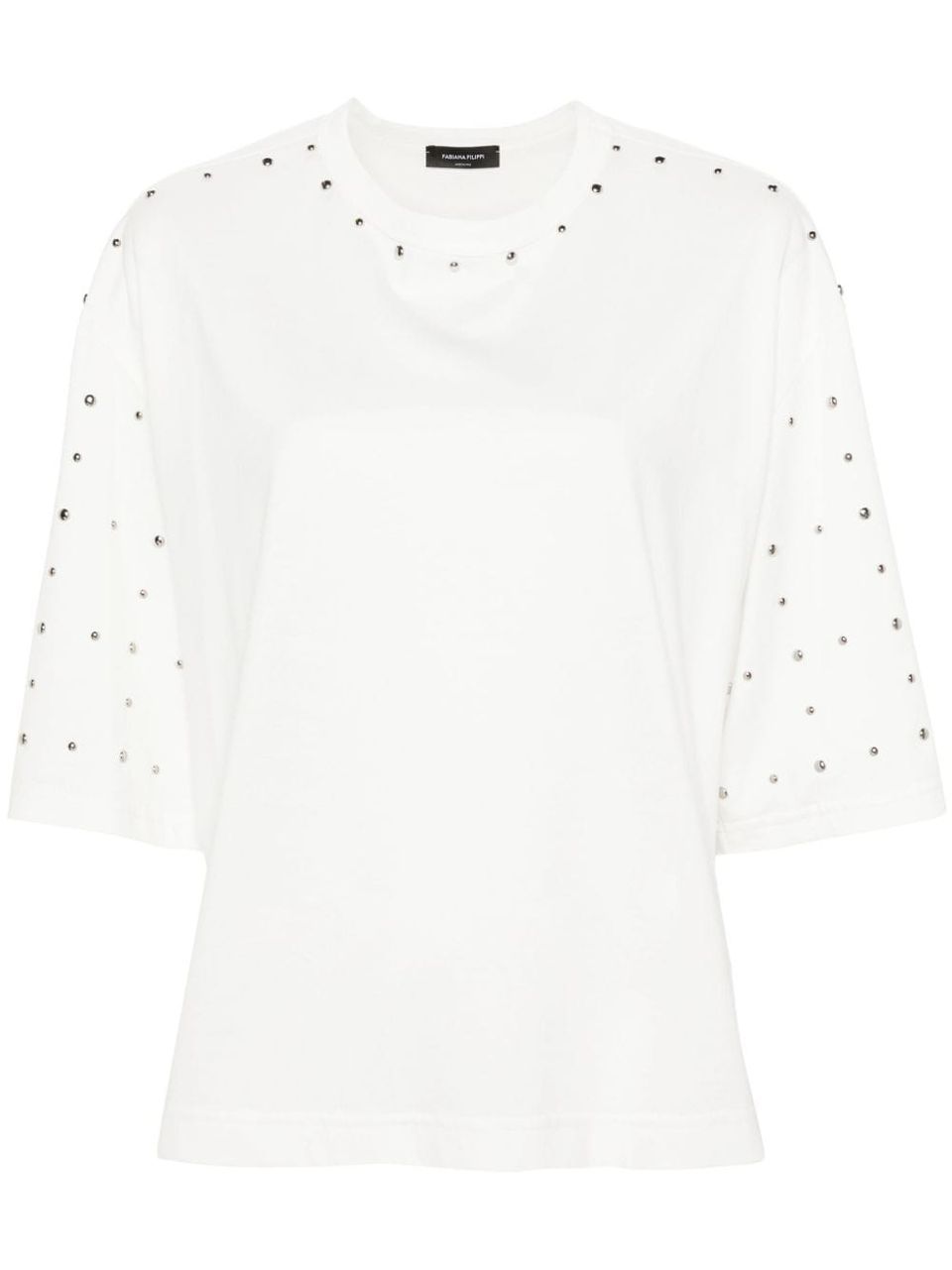 T-shirt with studs