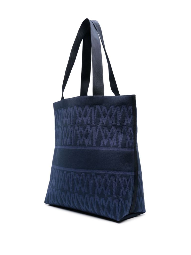 Moncler Monogram Knit Tote Bag モノグラム ニット トート MONCLER】MONOGRAM トートバッグ モノグラム ニット素材