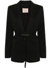 twinset - Blazer dettaglio cintura