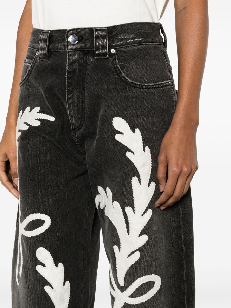 Rodeo embroidered jeans