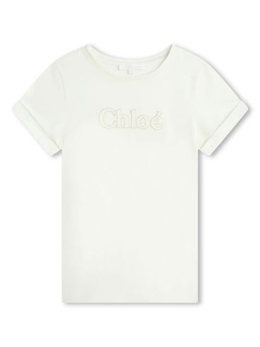 Logo embroidery t-shirt