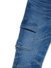 Jeans cargo pockets