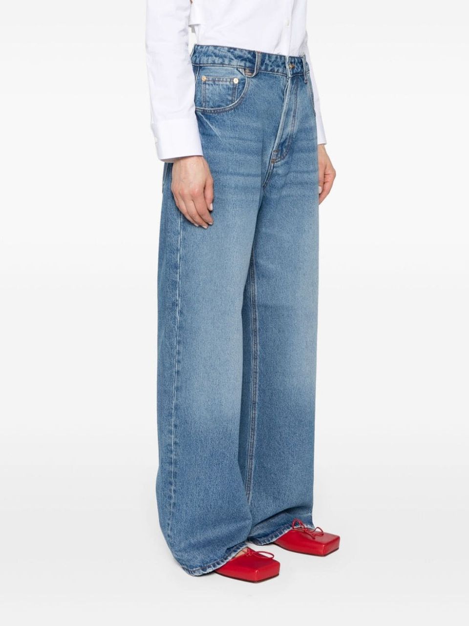 'Le de-Nimes Large' jeans