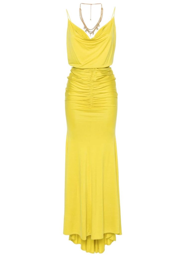Dress gathered details